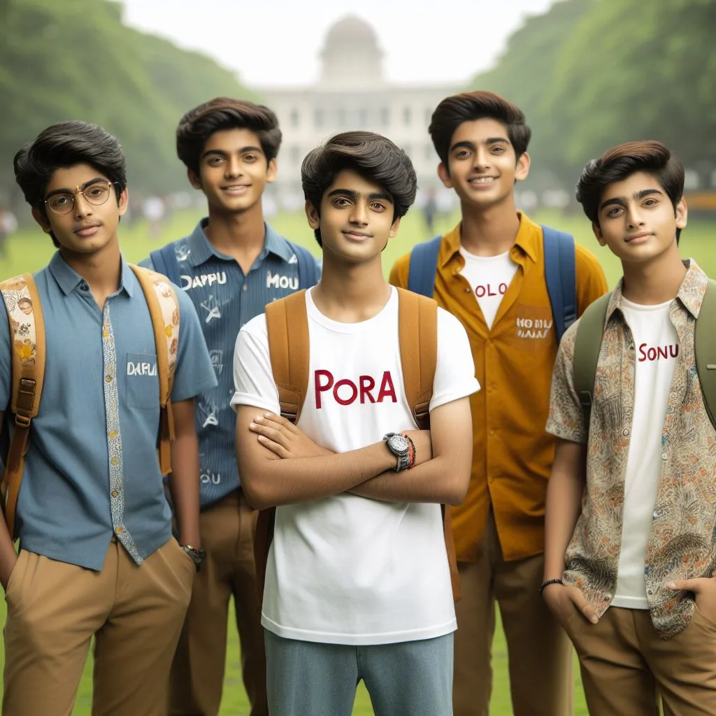 College Friends Ai Photo Editing Prompt 2024
