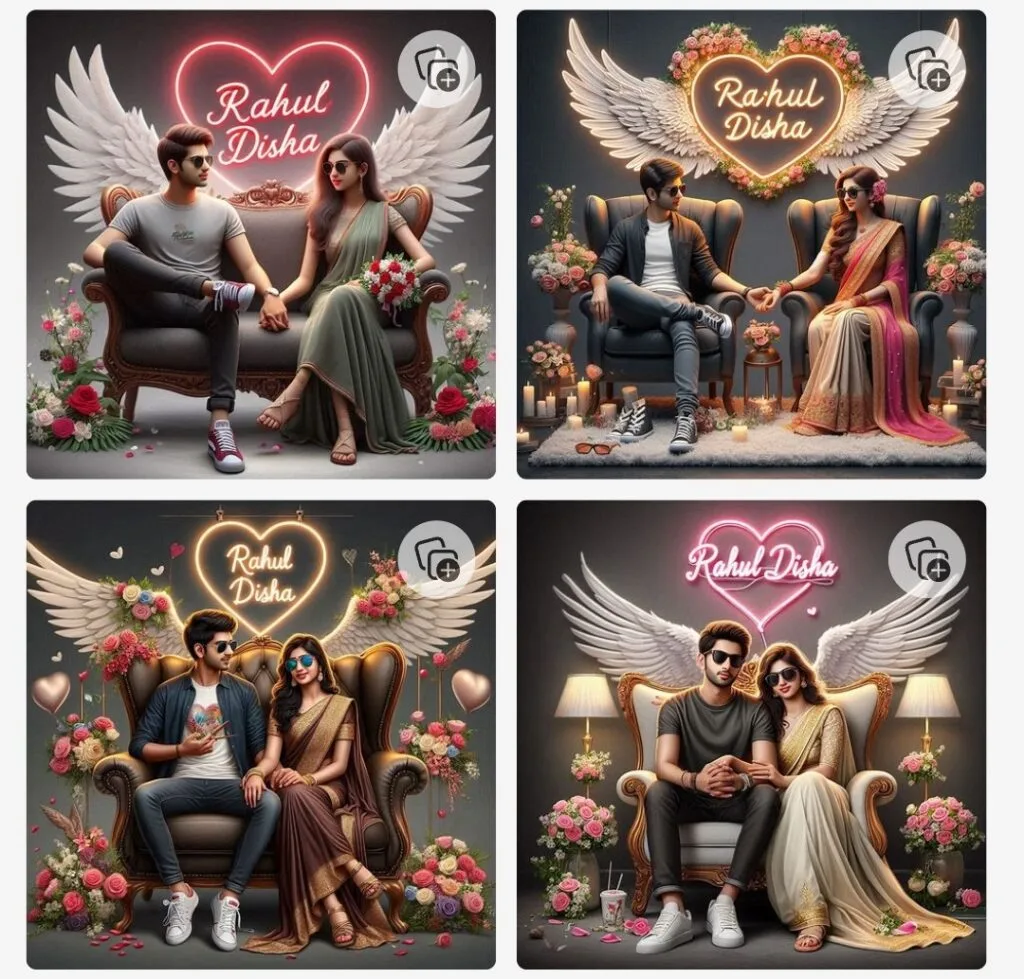 Wing Ai Name Photo Editing Prompt 2024