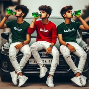 3 Friends Ai Photo Editing Prompts 2024