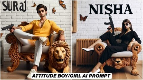 Attitude Boy/Girl Ai Photo Editing