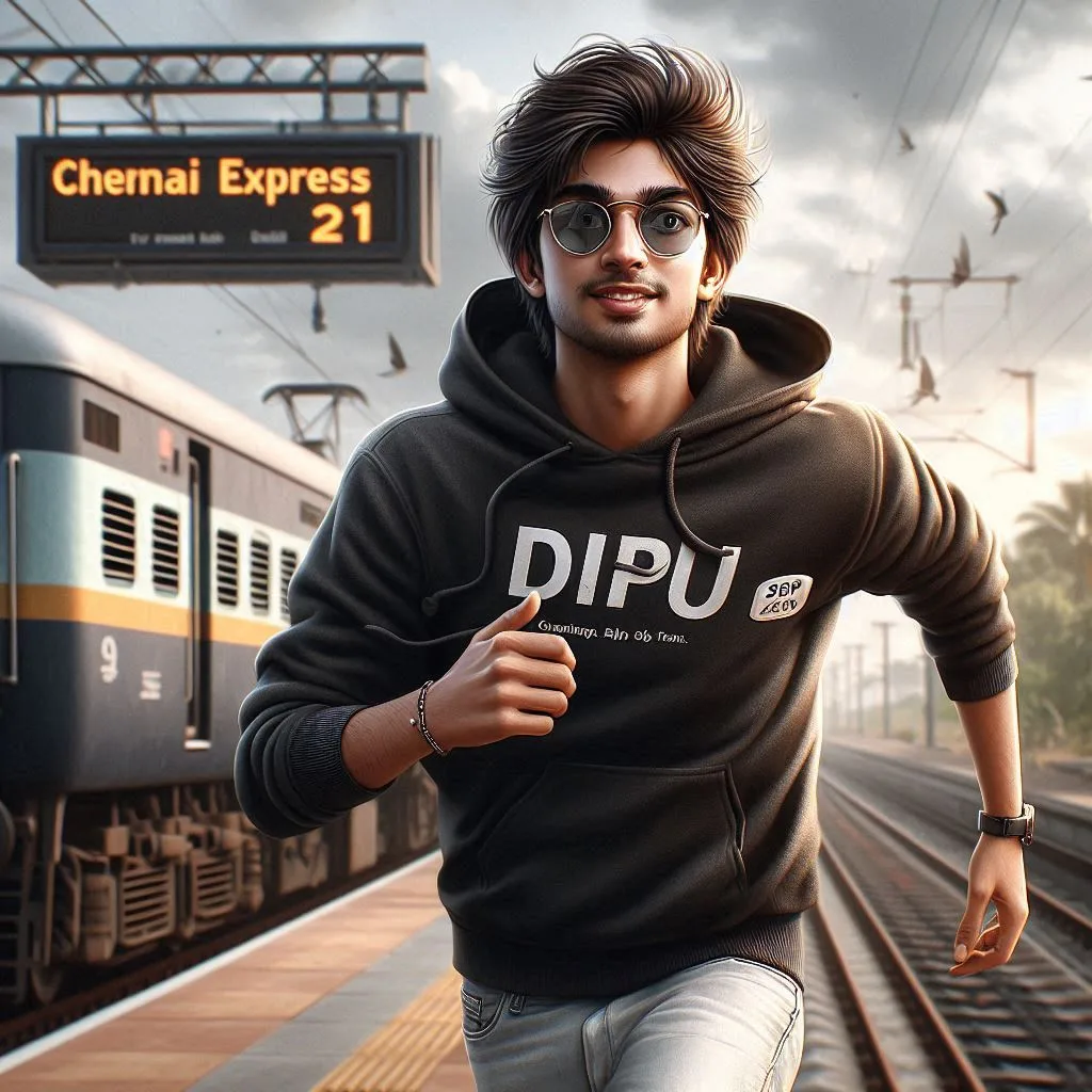 Boy Train Name Ai Photo Editing Prompt