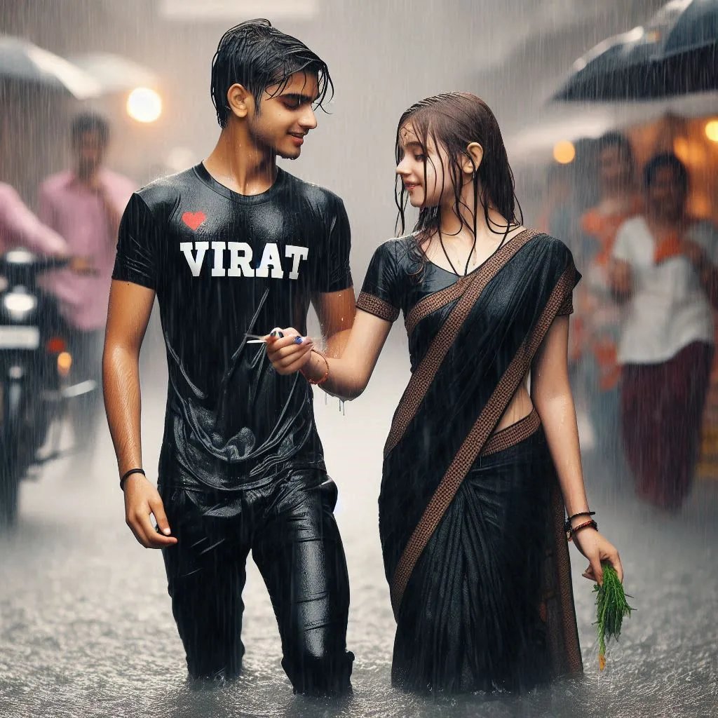 Barish T-Shirt Name Ai Photo Editing Prompt