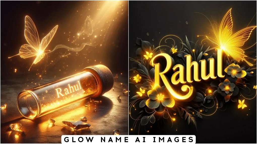Bottle Glow Name Ai Photo Editing