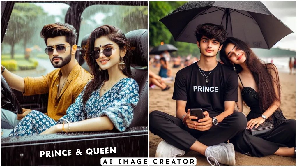 Create Couple In Barish Ai Photo Editing