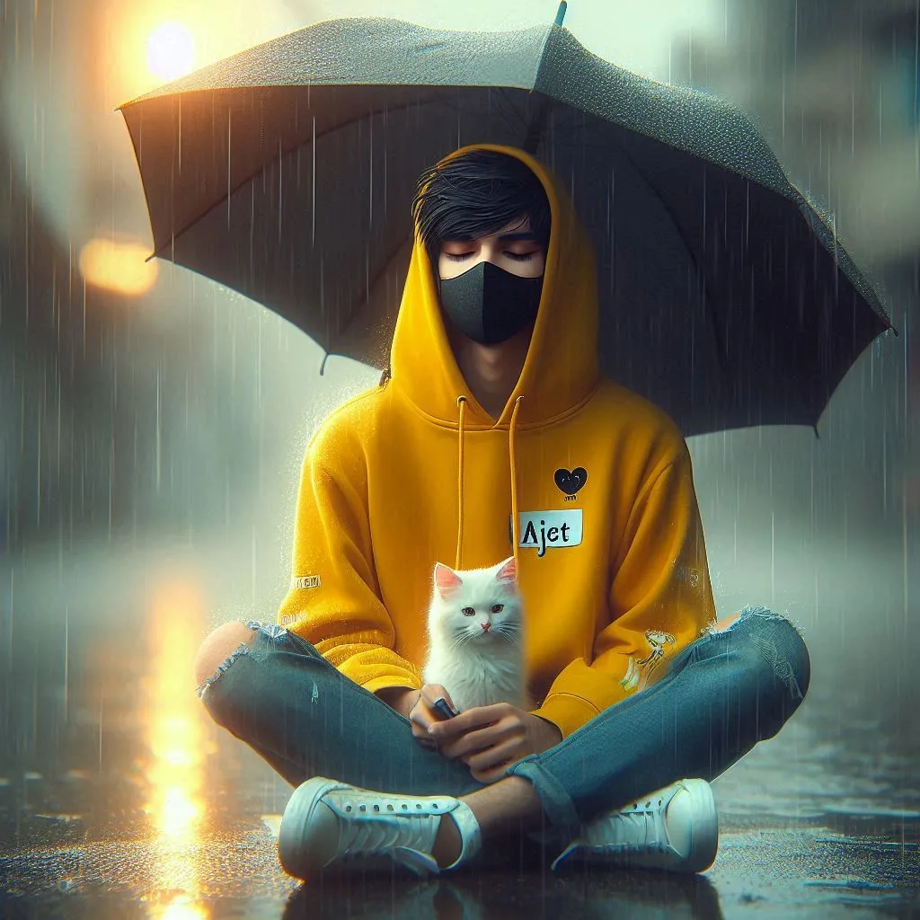 Create Rain Ai Photo Editing Prompt 2024
