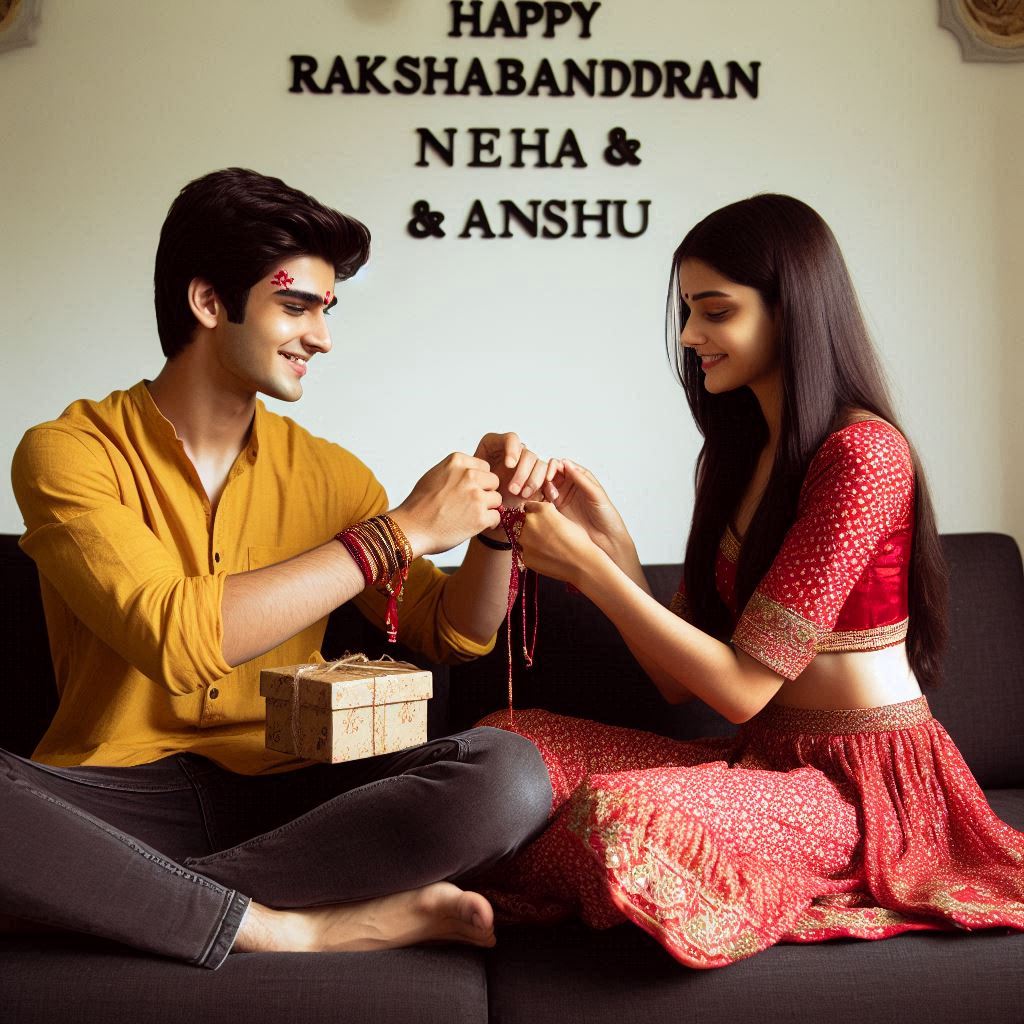 Create Raksha Bandhan Ai Photo Editing