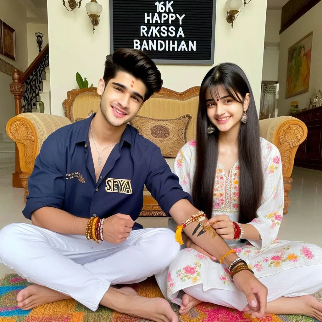 Raksha Bandhan Ai Photo Editing - 2024