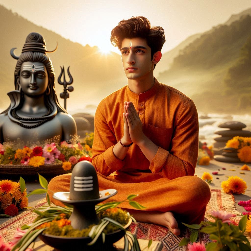 Sawan Mahadev Ai Photo Editing Prompt - 2024