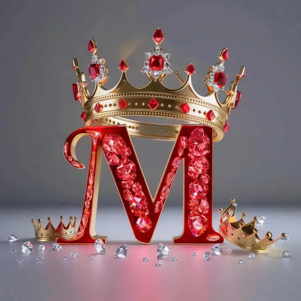 3D First Latter Name Ai Images