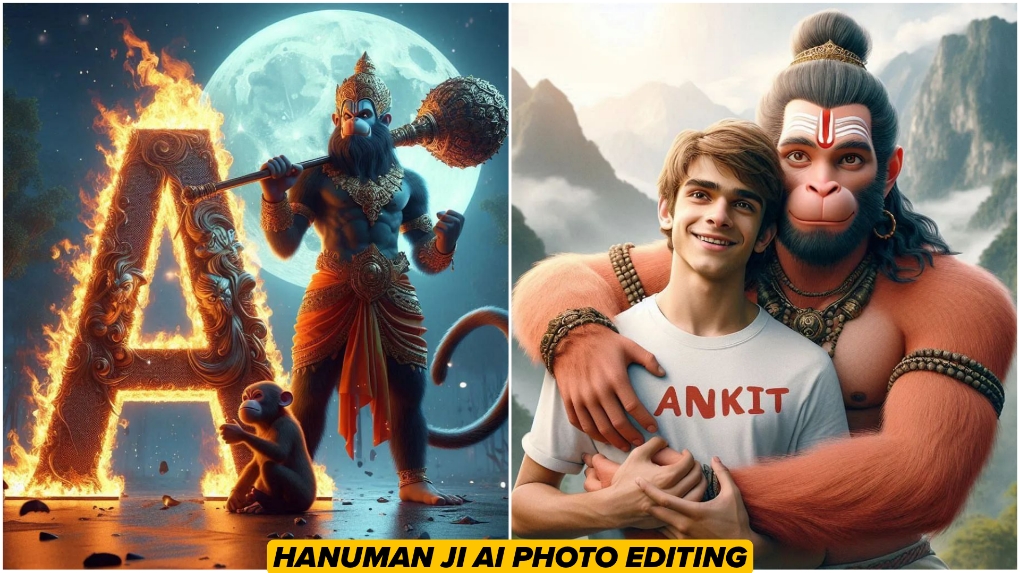 Hanuman Ji Ai Photo Editing Prompt - 2024