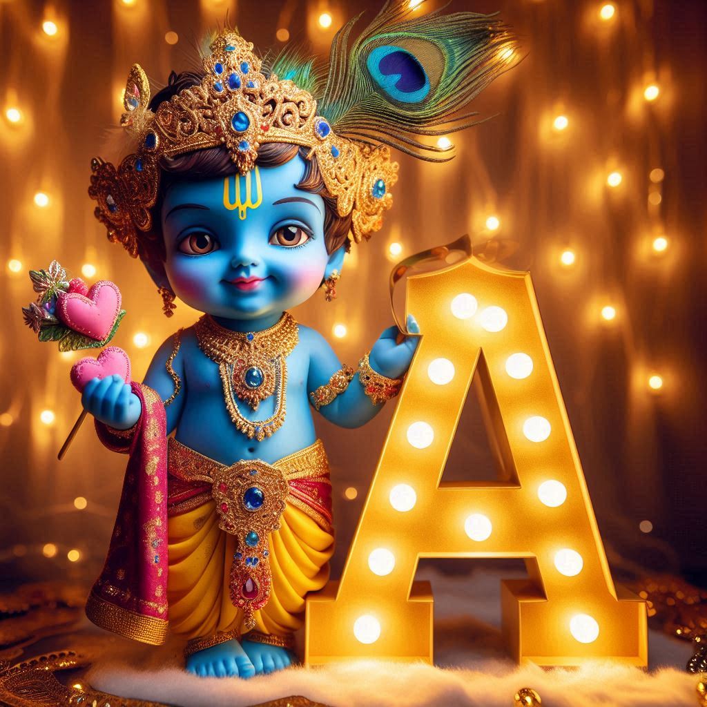 Janmashtami First Letter Name Ai Image Creator 2024