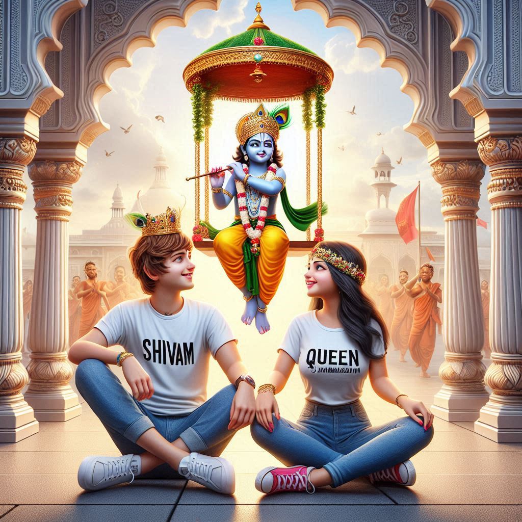 Krishna Janmashtami Ai Photo Editing - 2024