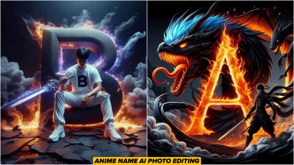 Anime Name Art Ai Photo Editing Prompt