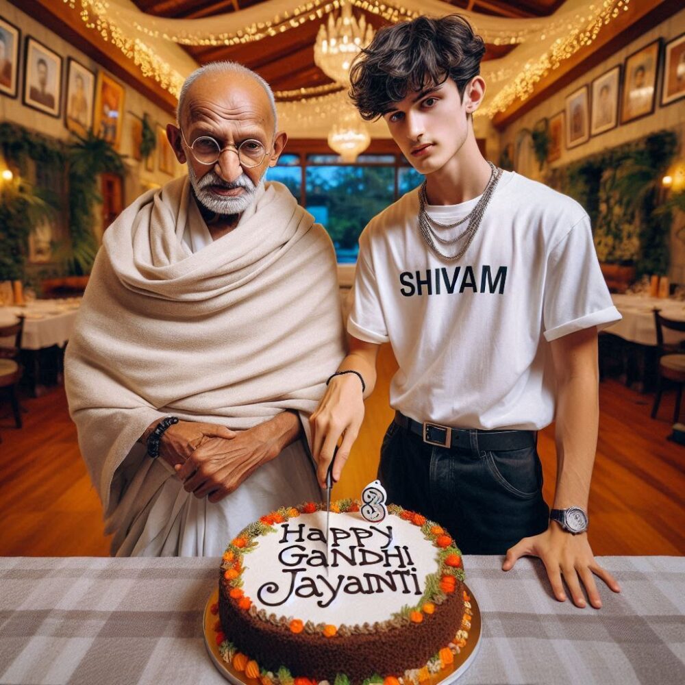 Gandhi Jayanti Ai Photo Editing Prompt - 2024