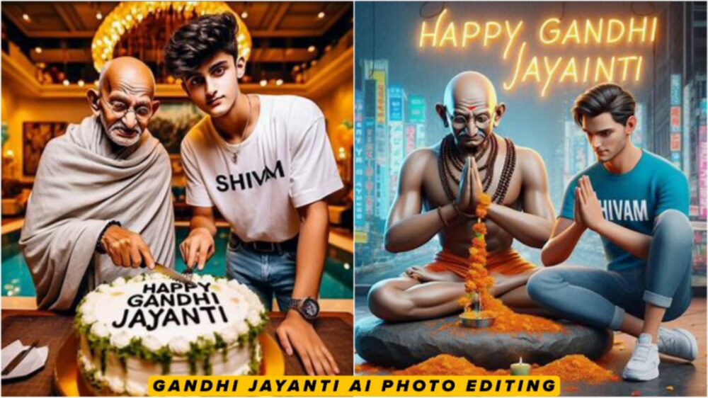 Gandhi Jayanti Ai Photo Editing Prompt Free