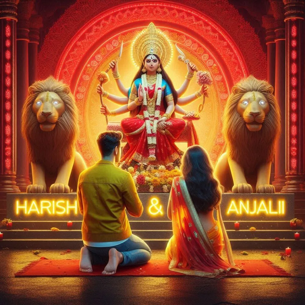 Navratri Couple Ai Photo Editing Prompts