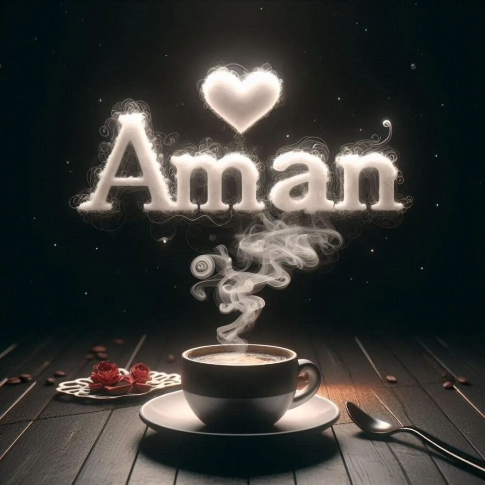 Coffee Smoke Name Ai Photo Editing Prompt - Bing