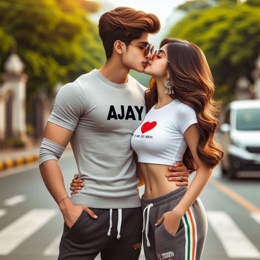 Couple Kiss Ai Photo Editing Prompts 2024