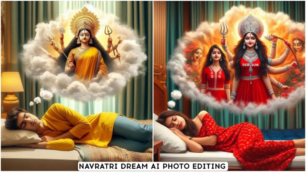 Navratri Dream Ai Photo Editing Prompt