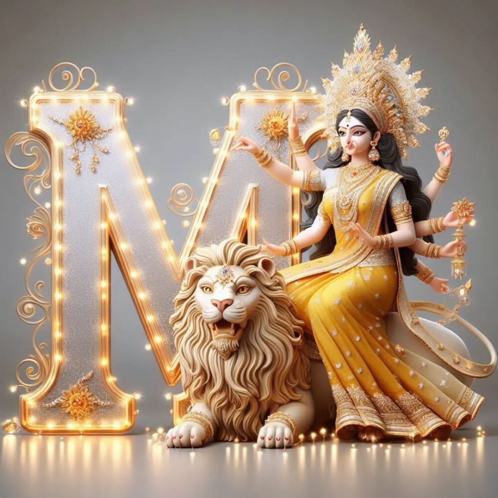 Navratri Name Art Ai Editing Prompt