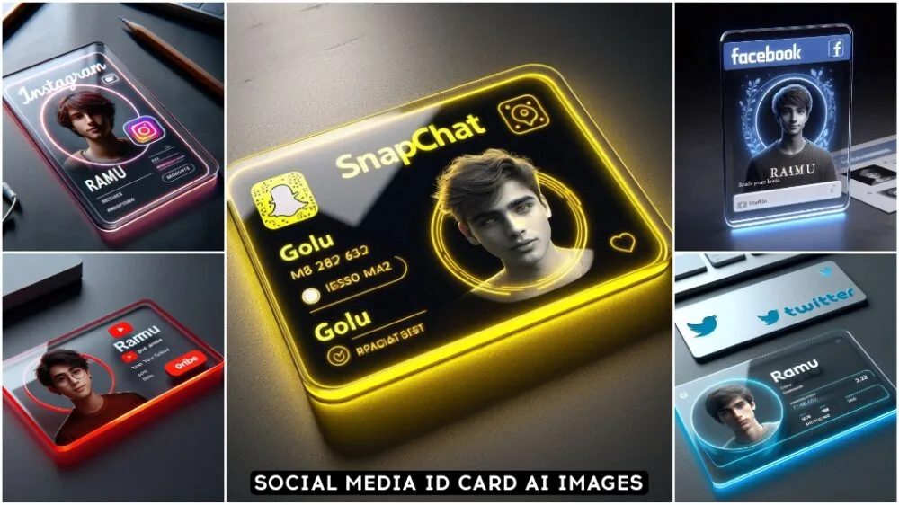 Social Media Id Card Ai Image Generator