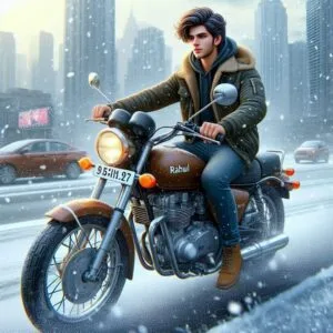 Winter Name Ai Photo Editing Prompt