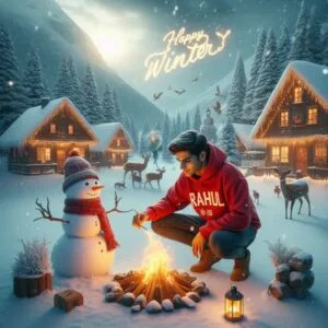 Winter Name Ai Photo Editing Prompts - Bing Image Creator