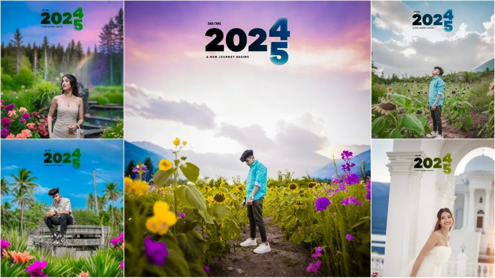 Hypic Happy New Year 2025 Ai Photo Editing Prompt