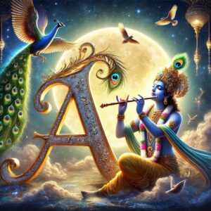 Lord Krishna 3D Name Art Ai Photo Editing - Ai Image Generator