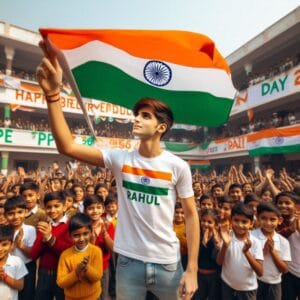 Boy Republic Day Ai Images