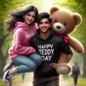 Teddy Day Ai Photo Editing Prompt 2025