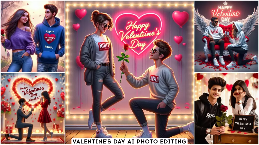 Valentine Day Ai Photo Editing - 2025