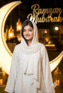 Girls Eid Mubarak Ai Photo Editing Prompts
