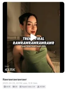 Rawrawraw CapCut Templates