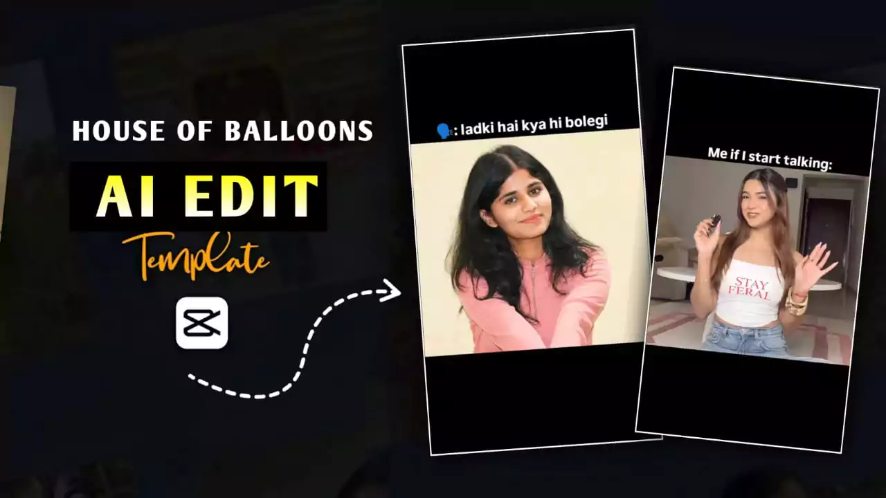 House Of Balloons Ai Transition Reel Editing