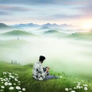 Hypic Mountain Flowers Ai Expend Prompt (2)