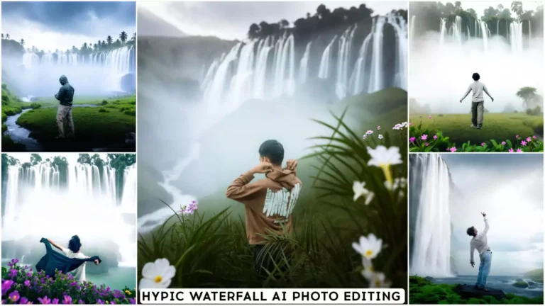 Hypic Waterfall Monsoon Ai Photo Editing