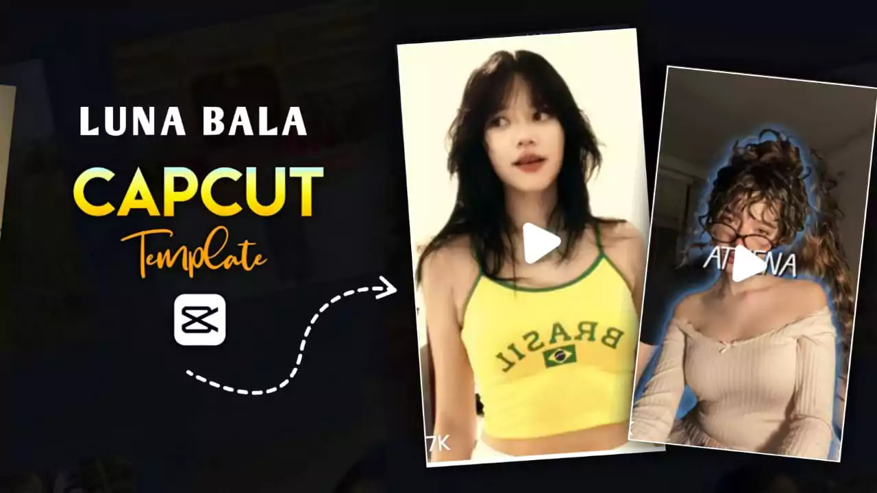 Luna Bala Slowed CapCut Template - 2025