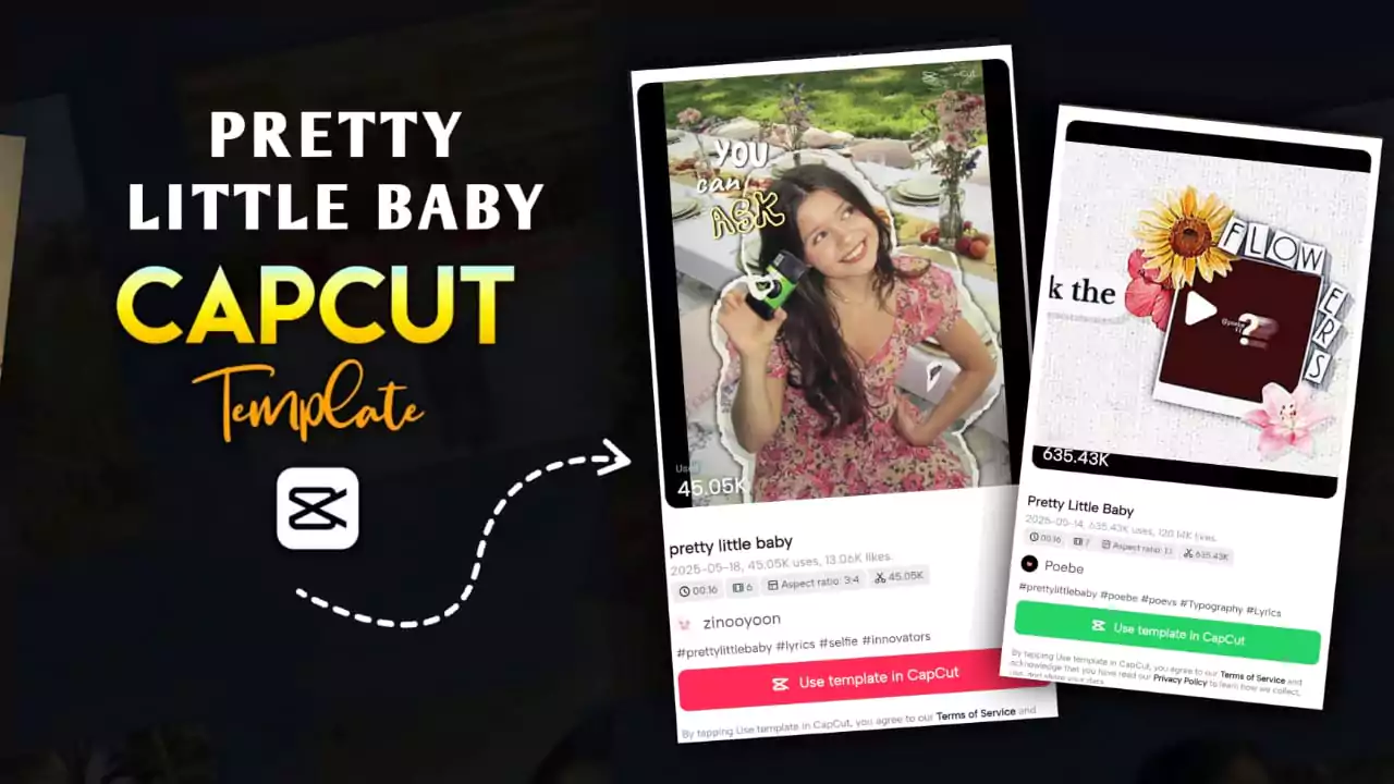 Pretty Little Baby CapCut Template (2)