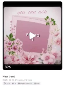 Pretty Little Baby CapCut Template Trend (2)
