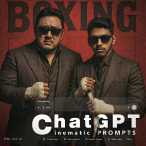 Chatgpt Cinematic Movie Poster Style Ai Photo Editing Prompt