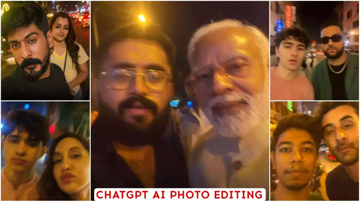 ChatGPT Celebrity Selfie AI Photo Editing Prompts