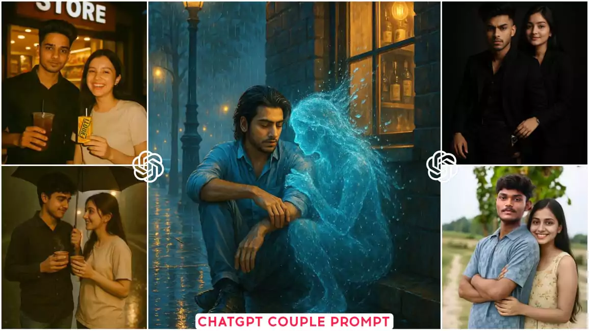 Top 5 Couples Chatgpt Ai Photo Editing Prompts