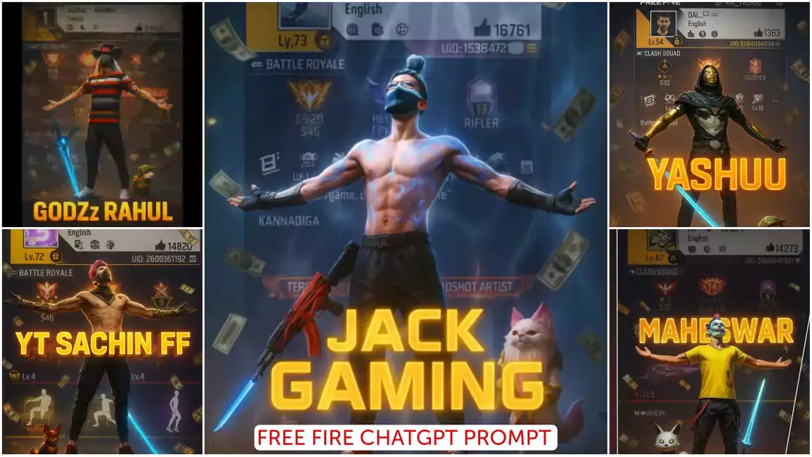 Chatgpt Free Fire Ai Photo Editing Prompts