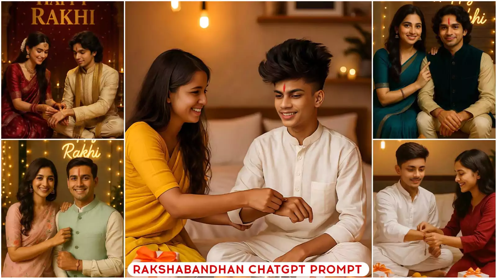 Chatgpt Raksha Bandhan AI Photo Editing Prompts ChatGpt Prompt