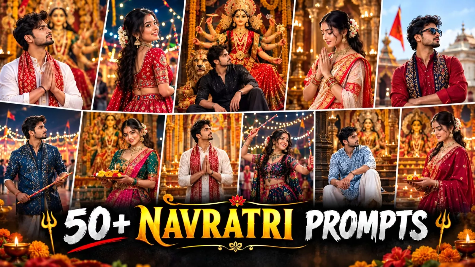 50+ Best Navratri Ai Photo Editing Prompts