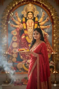 Girls Google Gemini Navratri Ai Photo Editing Prompts