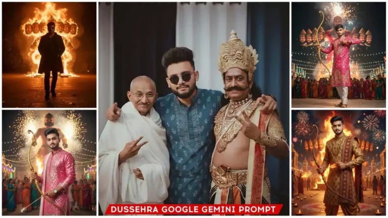 Google Gemini Dussehra Ai Photo Editing Prompt
