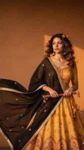 Google Gemini Navratri Dress Retro Style AI Photo Editing Free