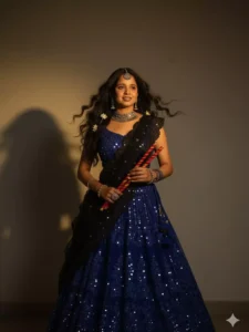 Google Gemini Navratri Dress Retro Style AI Photo Editing Trend